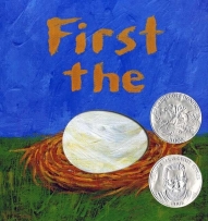First the Egg book cover featuring an egg in a nest.