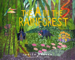 The A in the Rainforest book cover.